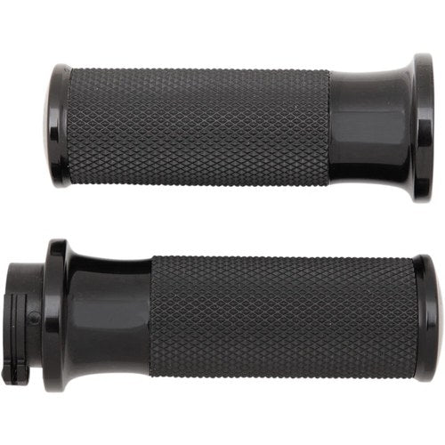 Arlen Ness - 07-321 - Fusion Series Grips, Smooth - Black