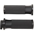 Arlen Ness - 07-321 - Fusion Series Grips, Smooth - Black