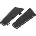 Arlen Ness - 15-410 - Louvered Fusion Series Driver Floorboard, Black