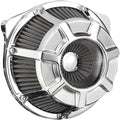 Arlen Ness - 18-918 - Inverted Series Air Cleaner Kit, Bevelled - Chrome