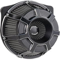Arlen Ness - 18-919 - Inverted Series Air Cleaner Kit, Bevelled - Black