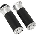 Arlen Ness - 07-328 - Fusion Series Grips, Beveled - Chrome
