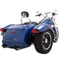 Vance & Hines - 16798 - Twin Slash 4" Round Slip-On Exhaust Mufflers (Chrome)