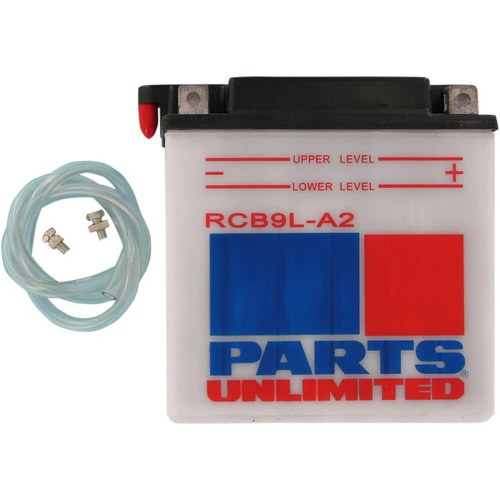 Parts Unlimited 12V Heavy-Duty Battery RCB9L-A2 (RCB9L-A2)