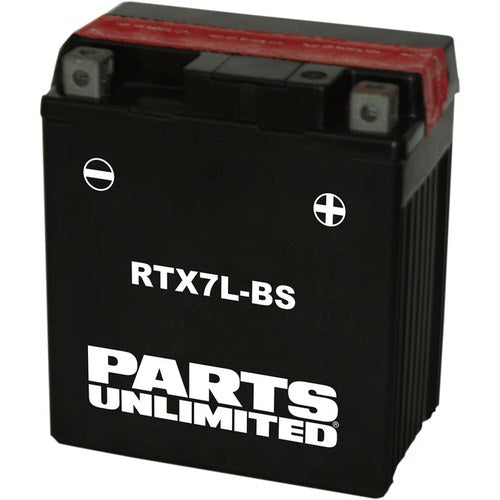Parts Unlimited Agm Maintenance-Free Battery .33 Liter (RTX7L-BS)