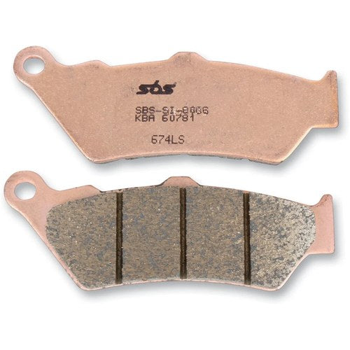 Sbs LS Sintered Motorcycle Brake Pads (674LS)