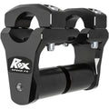 Rox Speed FX 2" Pivoting Risers for 1-1/8 Bar w/Extended Stem Black 1R-P2PPS10K