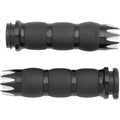 Avon Velvet Air Grips H-D Motorcycles w/Fly-By-Wire Throttle (EXCALIBUR Black)