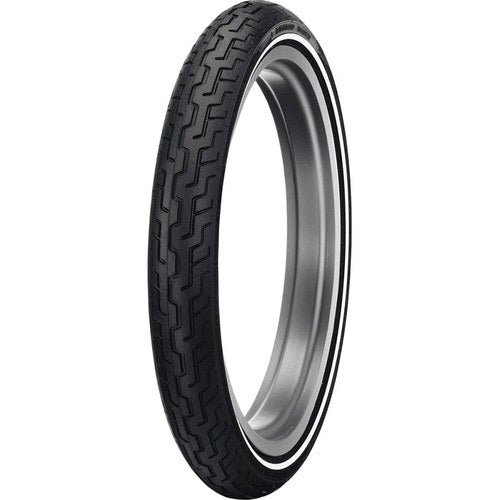 Dunlop D402 Bias Whitewall Front Tire MH90-21 (V-Twin/Cruiser) 45006206
