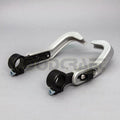 Woodcraft Racing Hand / Brake And Clutch Lever Guard Assembly - Silver