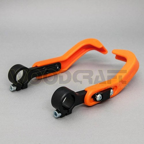 Woodcraft Racing Hand / Brake And Clutch Lever Guard Assembly - Orange