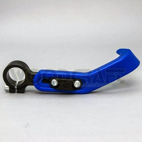 Woodcraft Racing Hand / Brake Lever Guard Assembly - Right Side - Blue