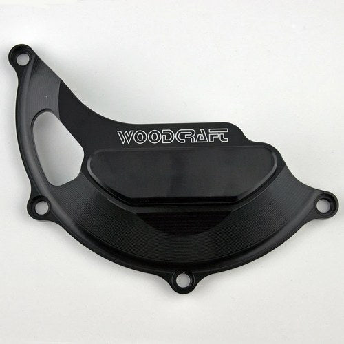 KTM 2018-2020 790 Duke Woodcraft Lhs Engine Stator Cover Protector - Black Plate