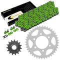 Drive Chain & Sprockets Kit Fits Kawasaki ZX600 ZZR600 2005 2006 2007 2008