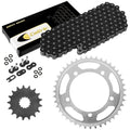 Black O-Ring Drive Chain and Sprockets Kit for Triumph Bonneville 800 T100 02-05