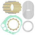 Clutch Friction Steel Plates Gasket for Suzuki GSX-R600 GSX-R600X GSXR600Z 01-05