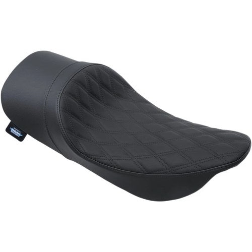 Drag Specialties Low Profile Solo Seat, Forward Positioned, Diamond | 0801-1159