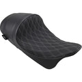 Drag Specialties Forward Low Solo Seat - Diamond (Silver) 0801-1253