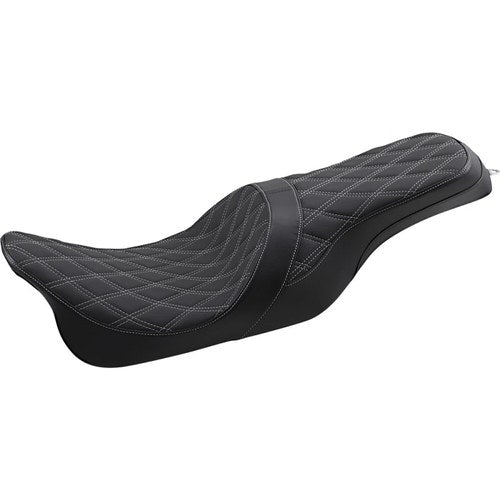 Drag Specialties Forward Positioned Predator 2-Up Seat - Diamond | 0801-1266
