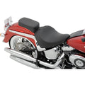 Drag Specialties Solo Seat - Smooth - Backrest - Flst 07-17 (Black) 0802-0806