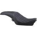 Drag Specialties Predator 2-Up Seat - Double Diamond - XL '10+ (Black) 0804-0603