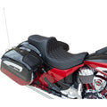 Drag Specialties Predator Iii Seat - Double Diamond - Vinyl (Black) 0810-2262