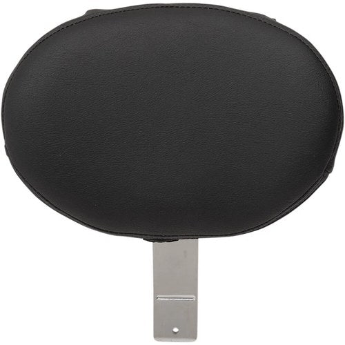 Drag Specialties EZ Glide II Large Backrest (Black / Chrome) 0822-0154