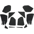 Drag Specialties Fairing Pocket Lining Kit (Black) 2330-0091