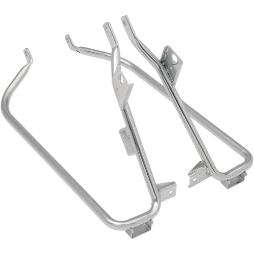Drag Specialties Saddlebag Support Brackets - 09-13FLT (Chrome) Pair | S77-0138