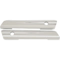 Drag Specialties Saddlebag Hinge Covers (Chrome) Pair | S77-0149C