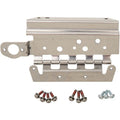 Drag Specialties Replacement Saddlebag Lid Hinge Kit - Left (Silver) S77-0150-AL
