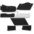 Drag Specialties Lining Kit - 4" Stretch Bags (Black) 3501-1339