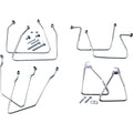 Drag Specialties Saddlebag Support Brackets - Fxr (Chrome) Pair | 77-0040DS
