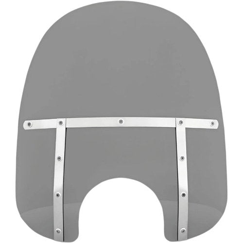 Memphis Shades Fats Windshield - 19" - 7" Headlight (Black Smoke) MEM33112