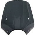 Memphis Shades Pop Top Windshield - 9" Headlight Cut Out (Black Smoke) MEP55210