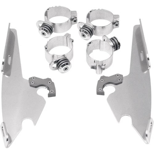 Memphis Shades Fats/Slim Trigger Lock Mounting Kit - Dyna (Polished) MEM8976