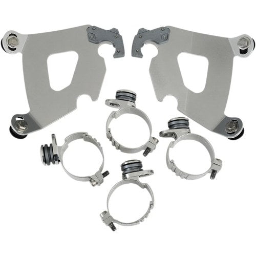 Memphis Shades Cafe Fairing Trigger-Lock Mount Kit - Fxd (Polished) MEK1994