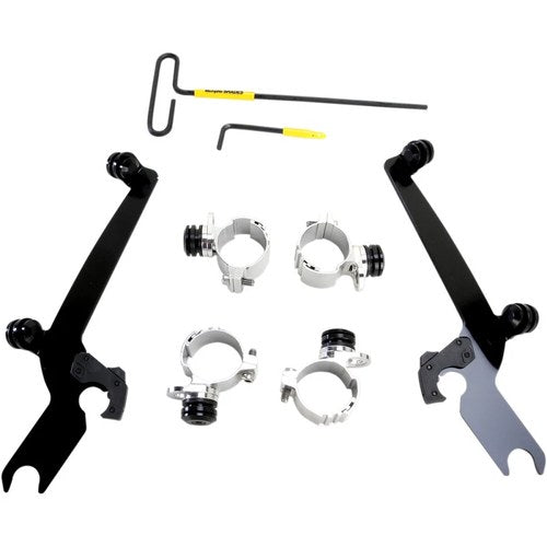 Memphis Shades Sportshield Trigger-Lock Mount Kit - XL883 (Black) MEB2000