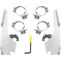 Memphis Shades Fats/Slim Trigger Lock Mounting Kit - Fxdl (Polished) MEK2013