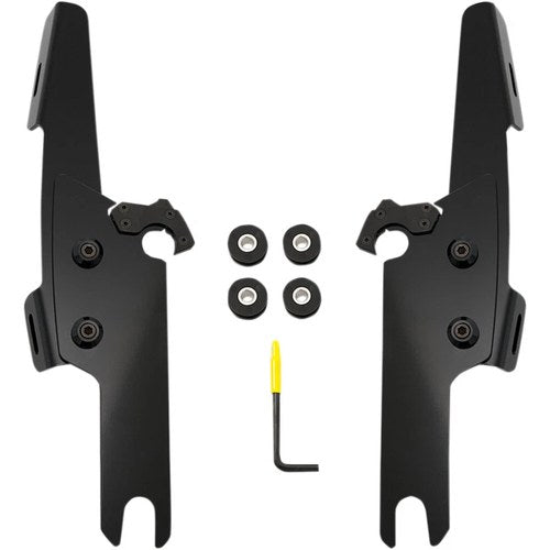 Memphis Shades Fats/Slim Windshield Trigger-Lock Complete Mount Kit | MEB2017