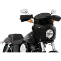 Memphis Shades Roadwarrior Cafe Windshield - 9" (Dark Black Smoke) MEP86610