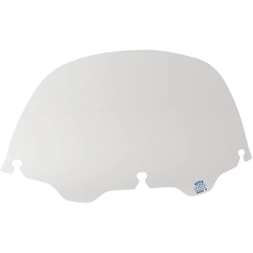 Memphis Shades Lucite Windshield - 9" - Flht '96-'13 (Clear) MEP8110