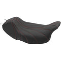 Mustang Revere Solo Seat - Gravity (Black / Red) 75059AB