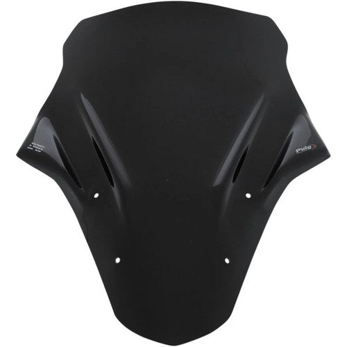Puig Race Windscreen - Ninja 650 (Black) 5998N