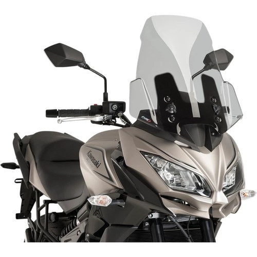 Puig Race Windscreen - Tour - Kawasaki (Light Smoke) 9421H