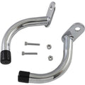 Rick Doss Saddlebag Guard Eliminator Bracket (Chrome) Pair | S77-0137