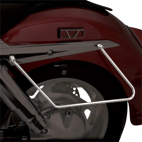Show Chrome Saddlebag Stays - VT1100 (Chrome) Pair | 53-125