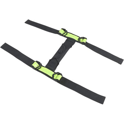 Givi Trekker Outback Padded Carrying Handles (Black / Green) E143