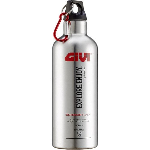 Givi Stainless Steel Thermal Flask (Silver) STF500S