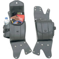 Saddlemen Cruis'n Deluxe Saddlebag Guard Bag Set (Black/Gray) Pair | EX000503